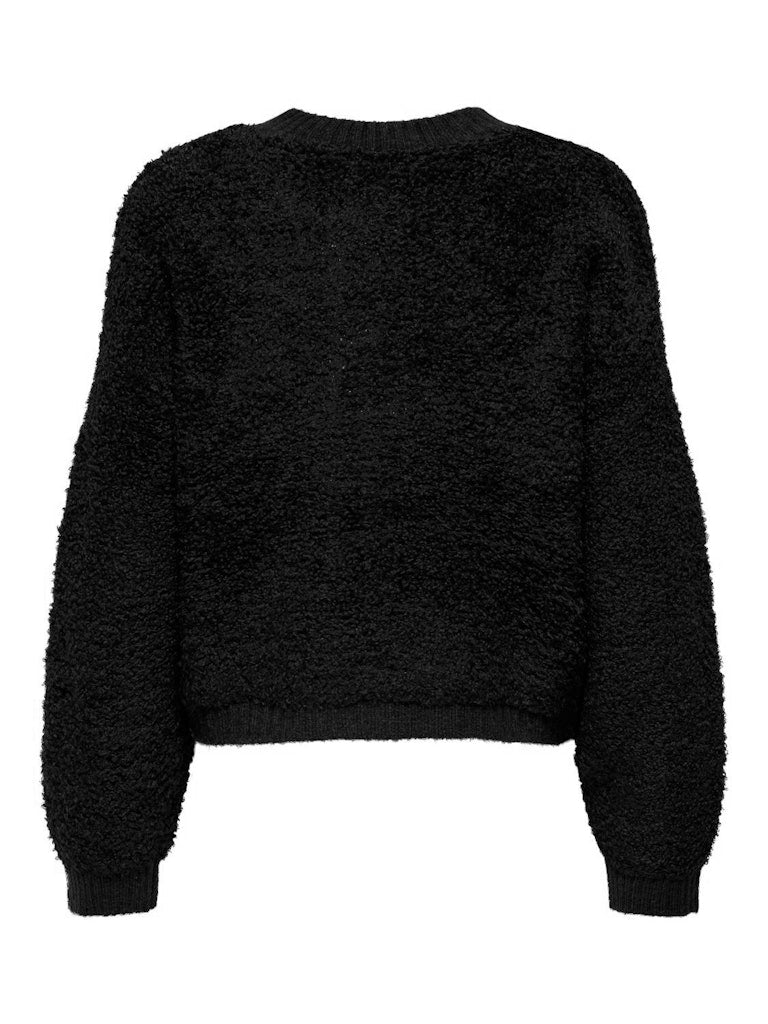 Jdyeira Life L/s Oneck Cardigan Knt Noos - Zwart