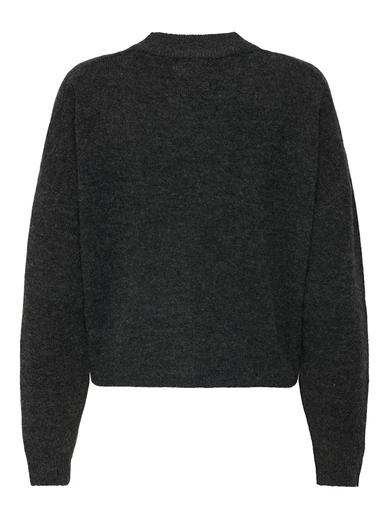 Jdydebbie L/s O-neck Cardigan Knt - Grijs Melee