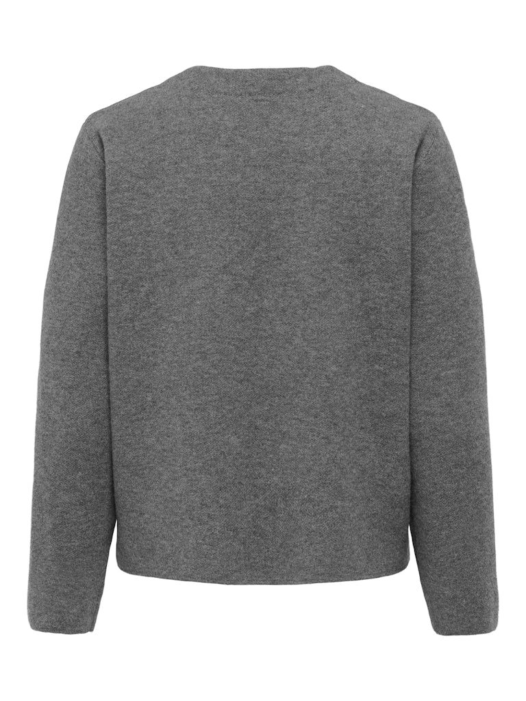 Onlanneli Life Ls Button Jacket Cc Knt - Grijs Melee