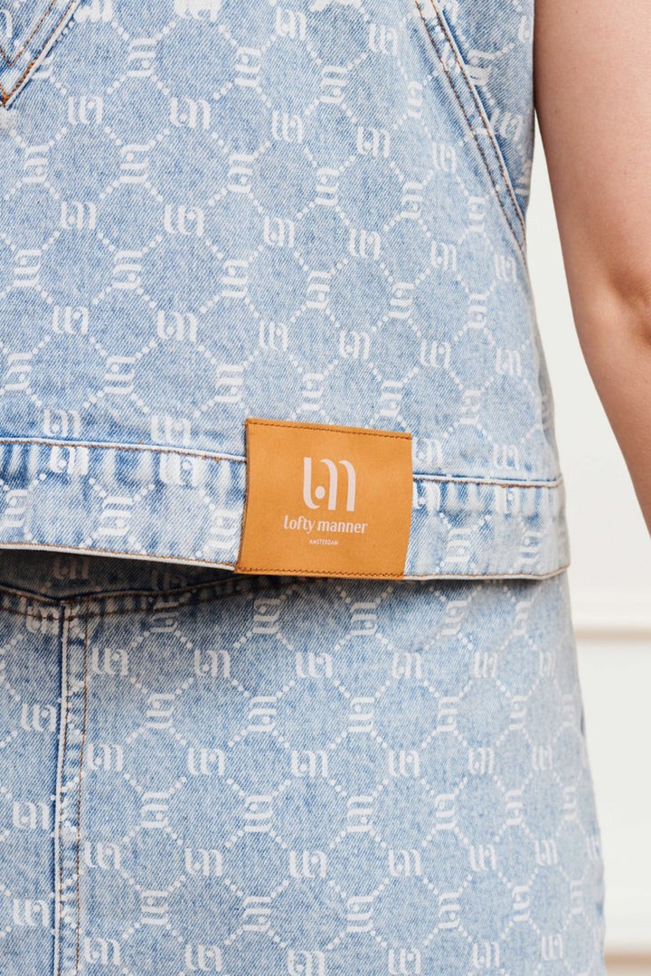 Gilet Cecelia - Lichtblauw