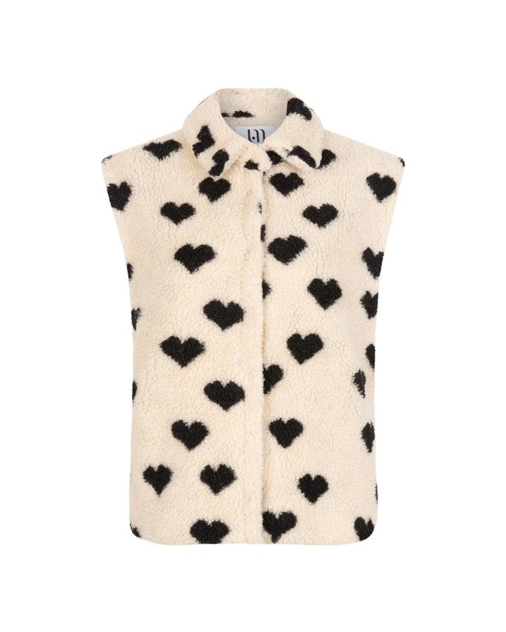 Gilet Beatrice - Ecru Dessin