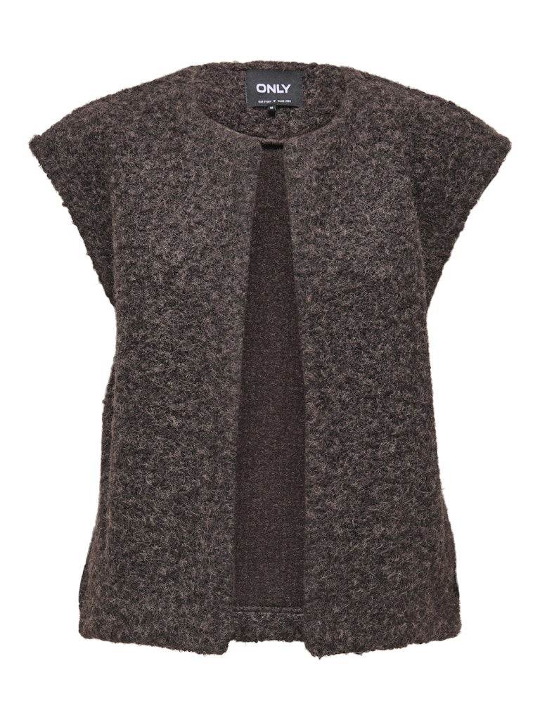 Onlmila Life Waistcoat Cs Otw - Bruin