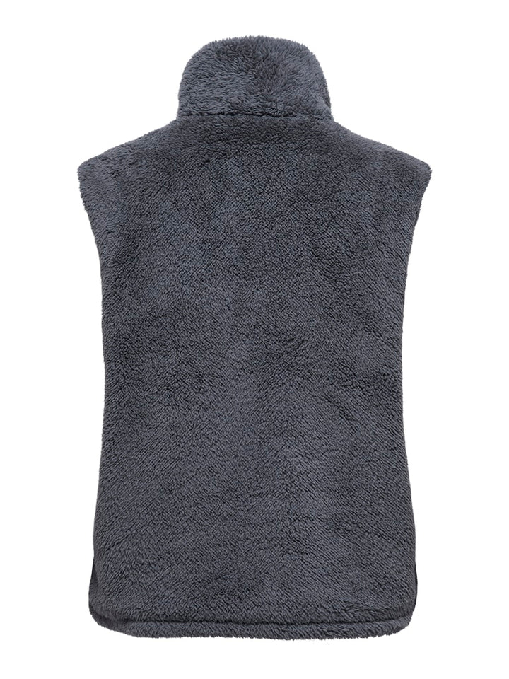 Onlbari Life Teddy Waistcoat Bf Otw - Antraciet