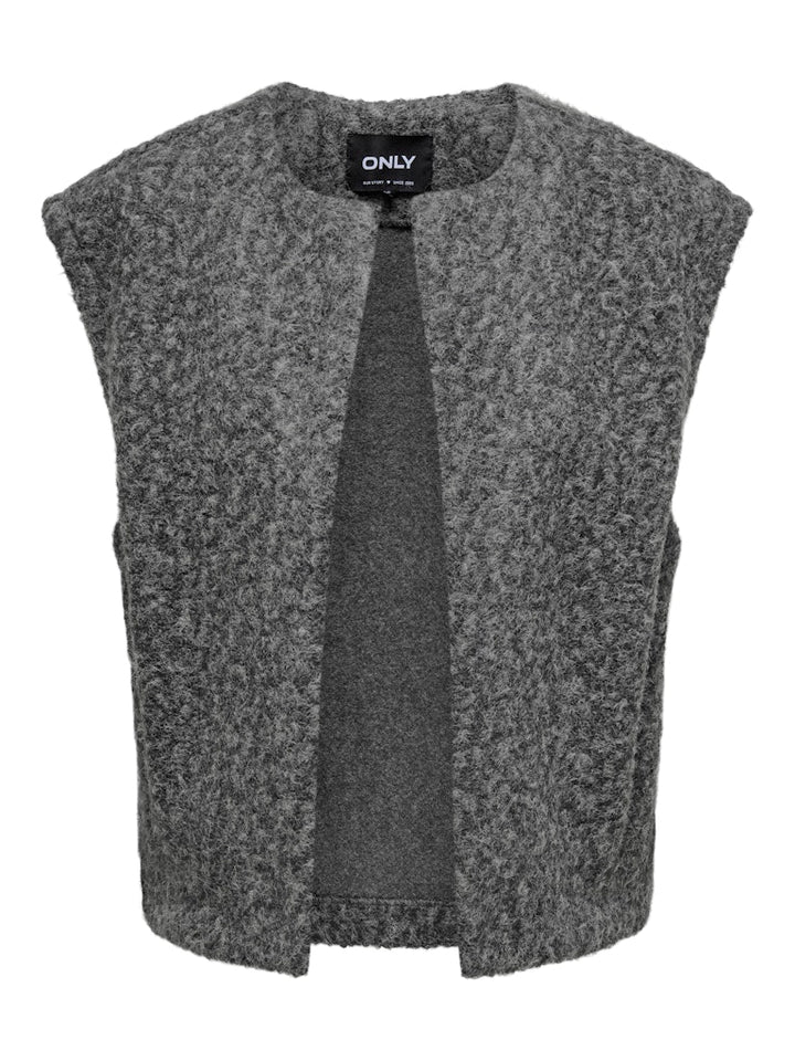 Onlmila Life Waistcoat Cs Otw - Grijs Melee