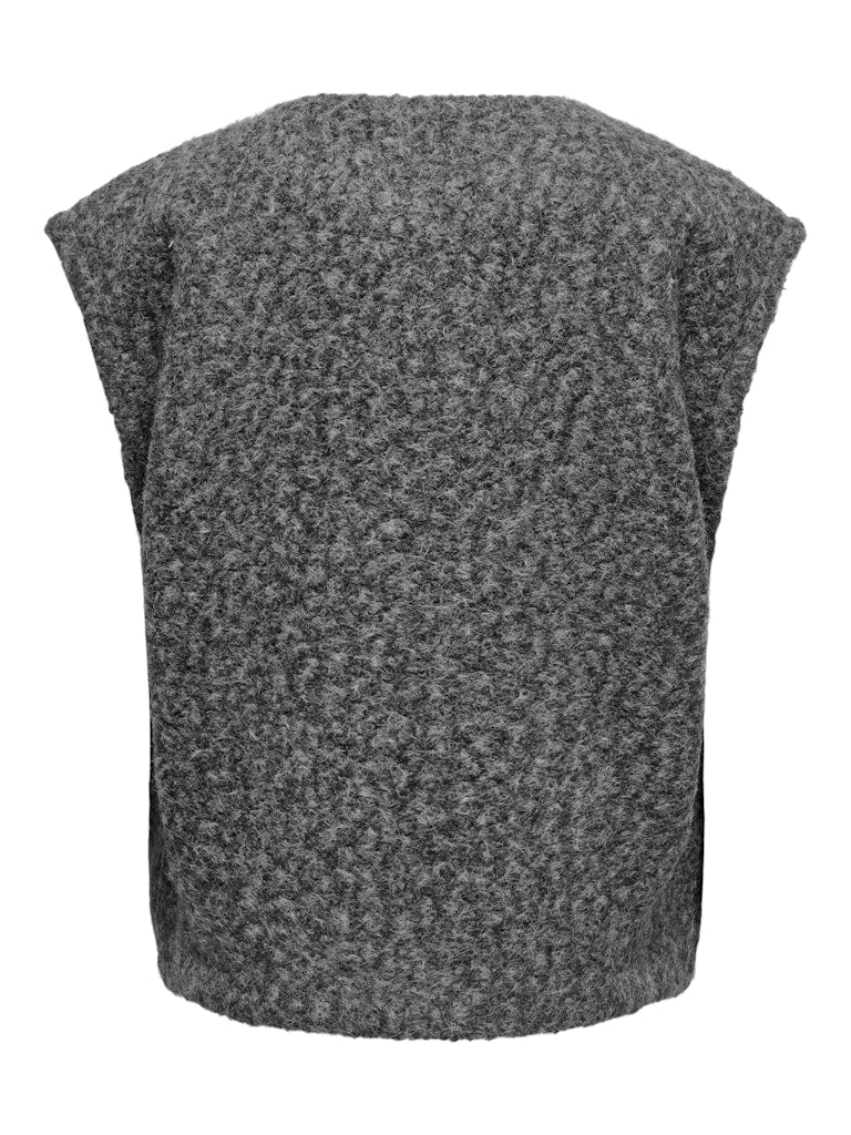 Onlmila Life Waistcoat Cs Otw - Grijs Melee