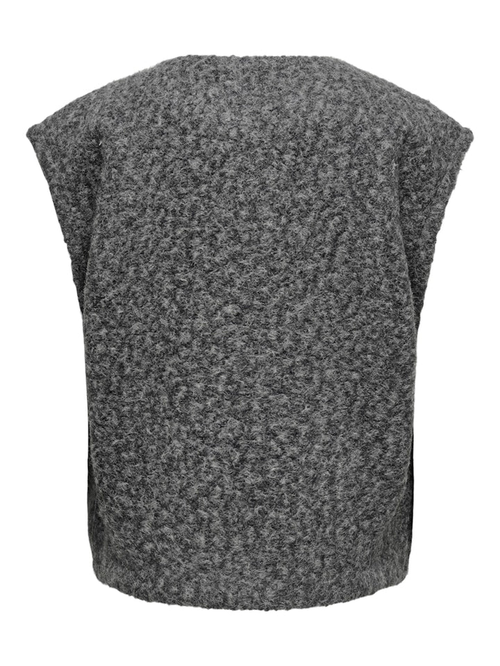 Onlmila Life Waistcoat Cs Otw - Grijs Melee
