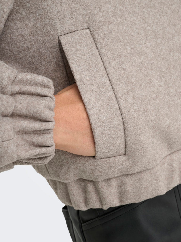 Onlnancy Life Collar Jacket Cc Otw - Zand