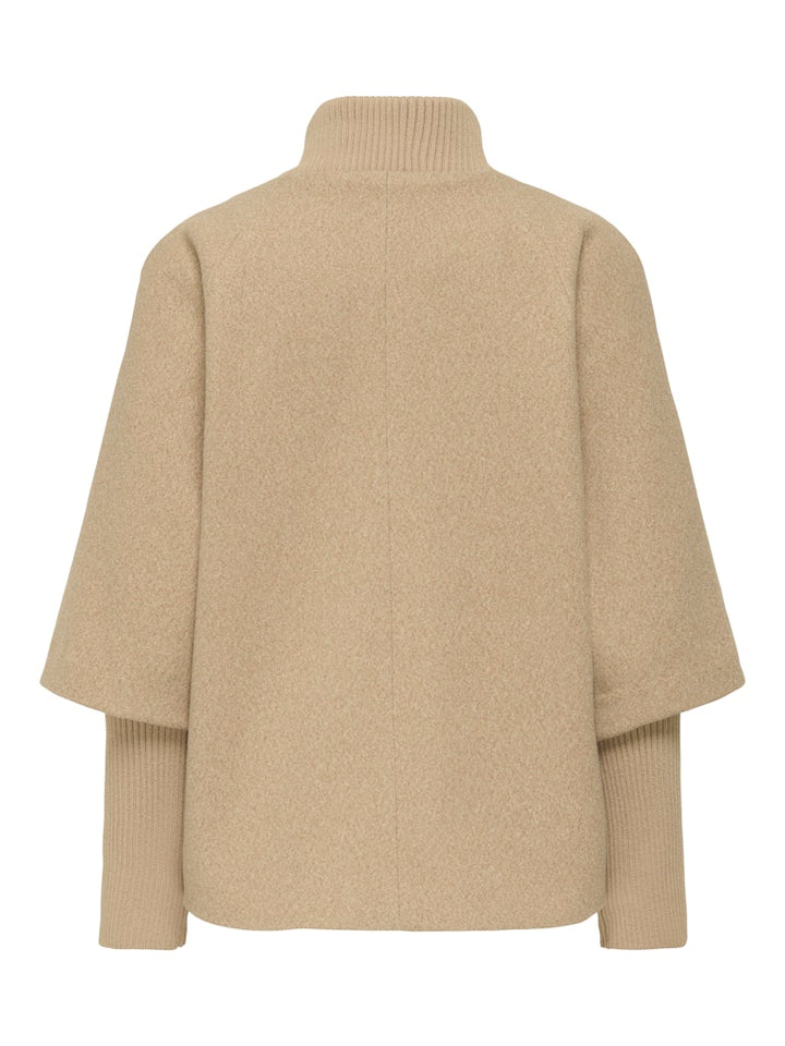 Jdymemory Life Rib Short Jacket Otw Hab - Zand