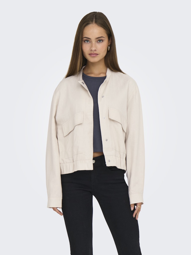 Jdykari Linen Mix Short Jacket - Zand