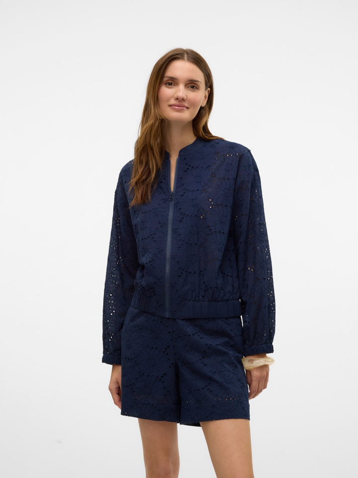 Vmhay New Bomber Jacket Wvn - Navy