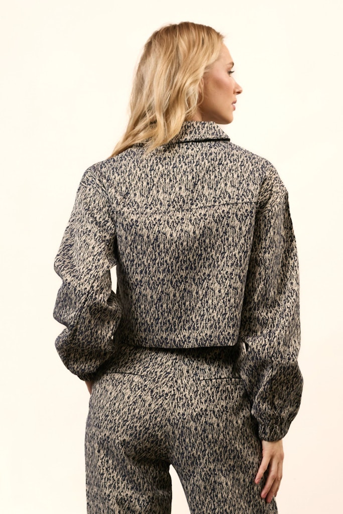 Jacket Eleanor - Blauw Dessin