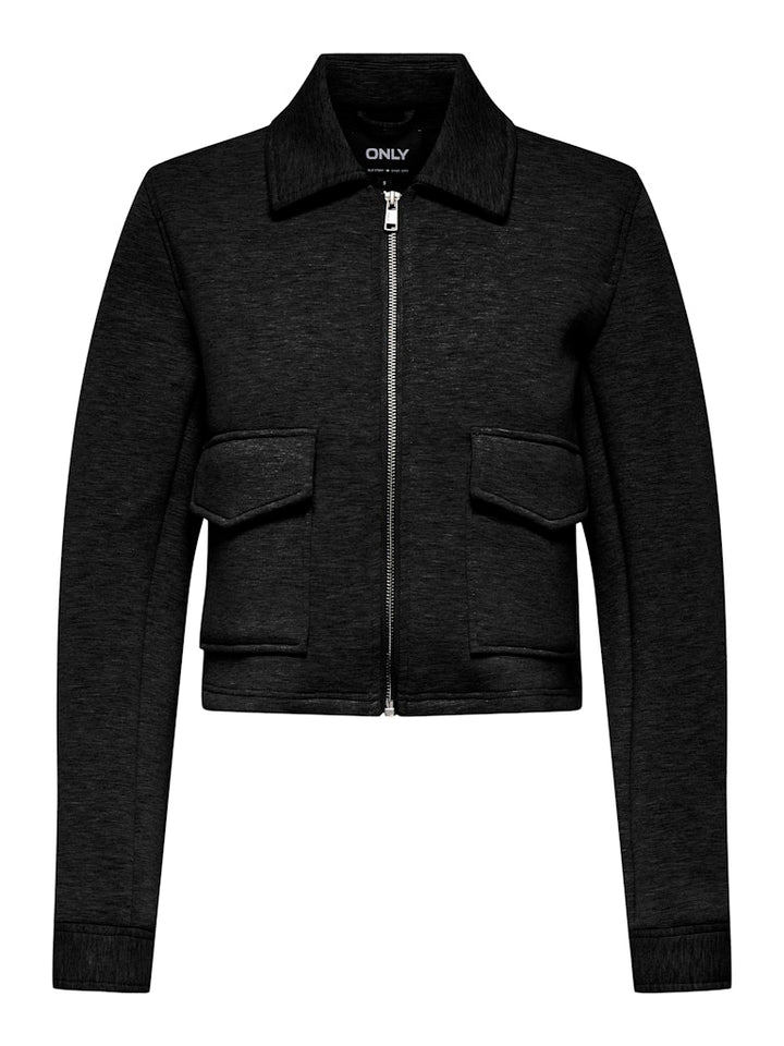 Onljudith Life Scuba Short Jacket Cc Otw - Zwart