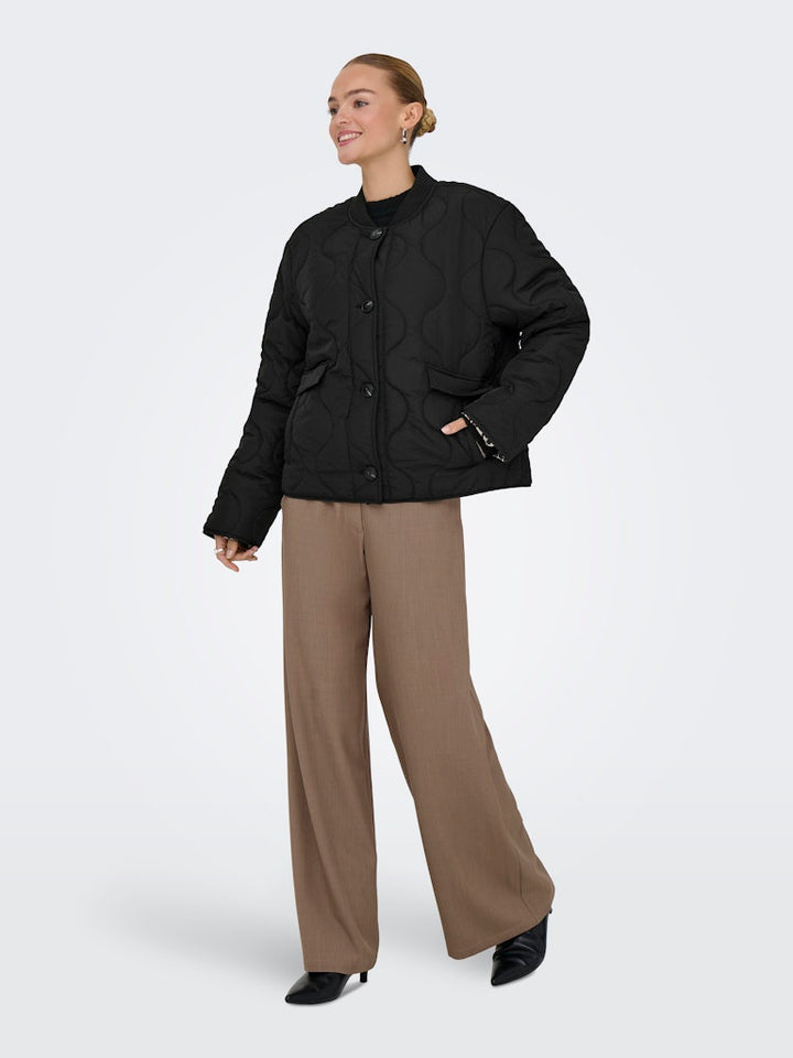 Onlsalsa Leo Jacket Cs Otw - Zwart