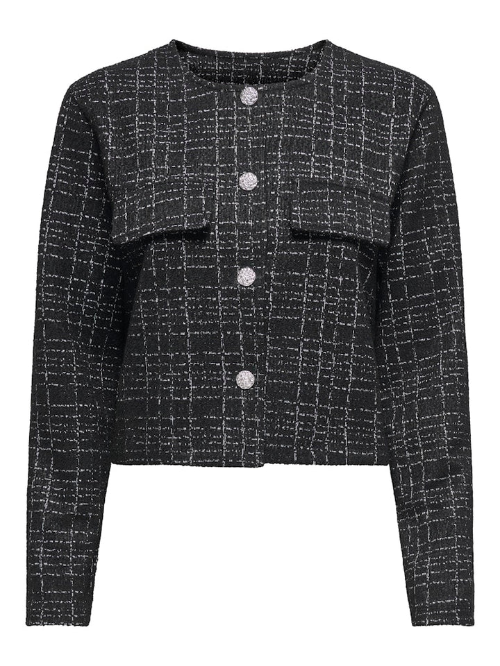 Jdydorit L/s Jacket Jrs - Zwart Dessin