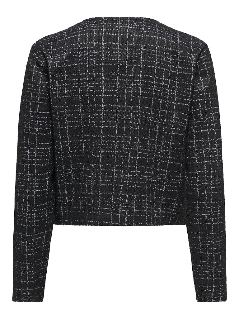 Jdydorit L/s Jacket Jrs - Zwart Dessin