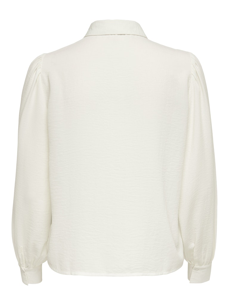 Jdydivya Life L/s Puff Shirt Wvn Dia - Off-white