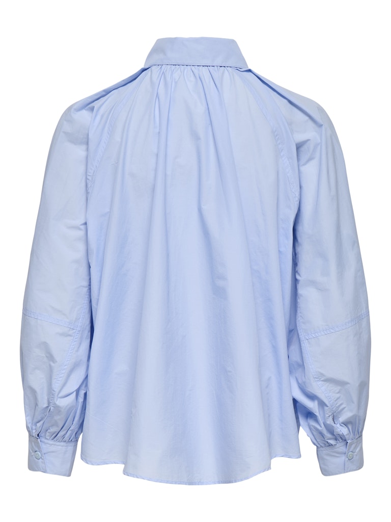 Onlriver Ls Shirt Ox Wvn - Lichtblauw