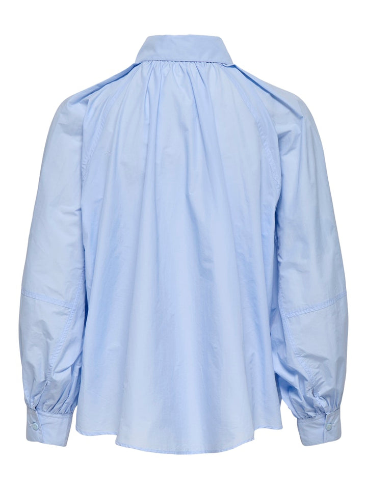 Onlriver Ls Shirt Ox Wvn - Lichtblauw