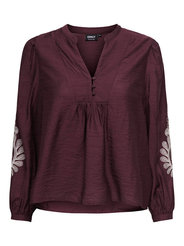 Onlkana 7/8 Top - Bordeaux