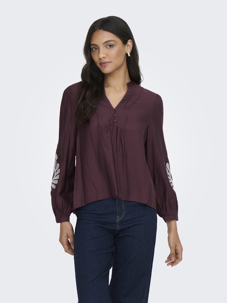 Onlkana 7/8 Top - Bordeaux