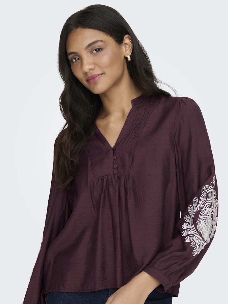 Onlkana 7/8 Top - Bordeaux