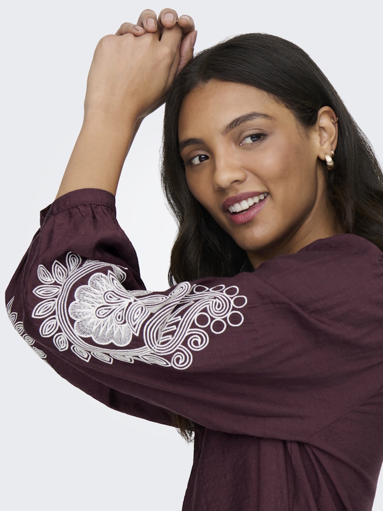 Onlkana 7/8 Top - Bordeaux