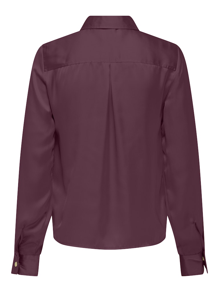 Onlzora Ls Satin Shirt Wvn - Mauve