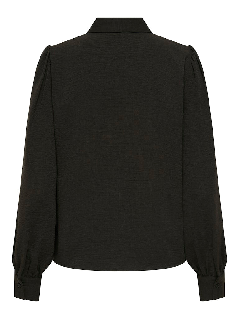 Jdydivya Life L/s Puff Shirt Wvn Dia - Bruin