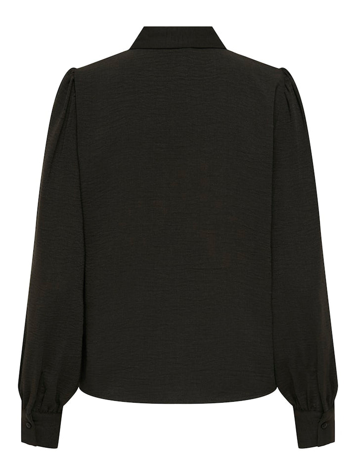 Jdydivya Life L/s Puff Shirt Wvn Dia - Bruin