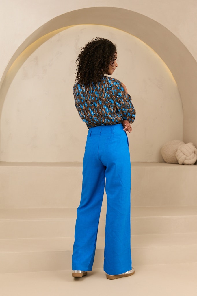 Blouse Amina - Bruin Dessin