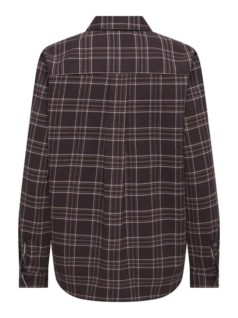 Onlwren Check Shirt - Bruin Dessin