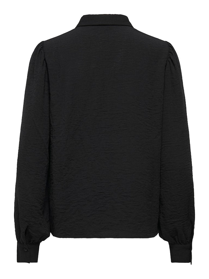 Jdyrachel Life L/s Beaded Shirt Wvn - Zwart