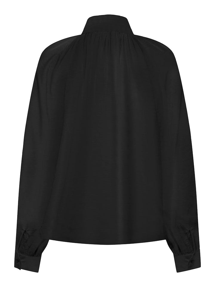 Jdybeatrice Life L/s Bow Shirt Wvn - Zwart