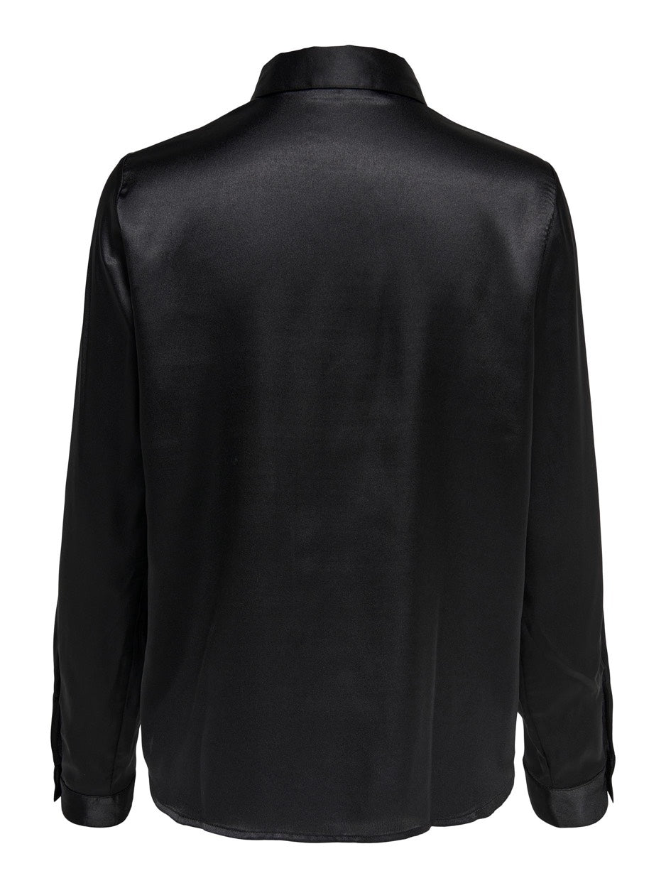 Jdyfifi L/s Shirt Wvn Noos - Zwart