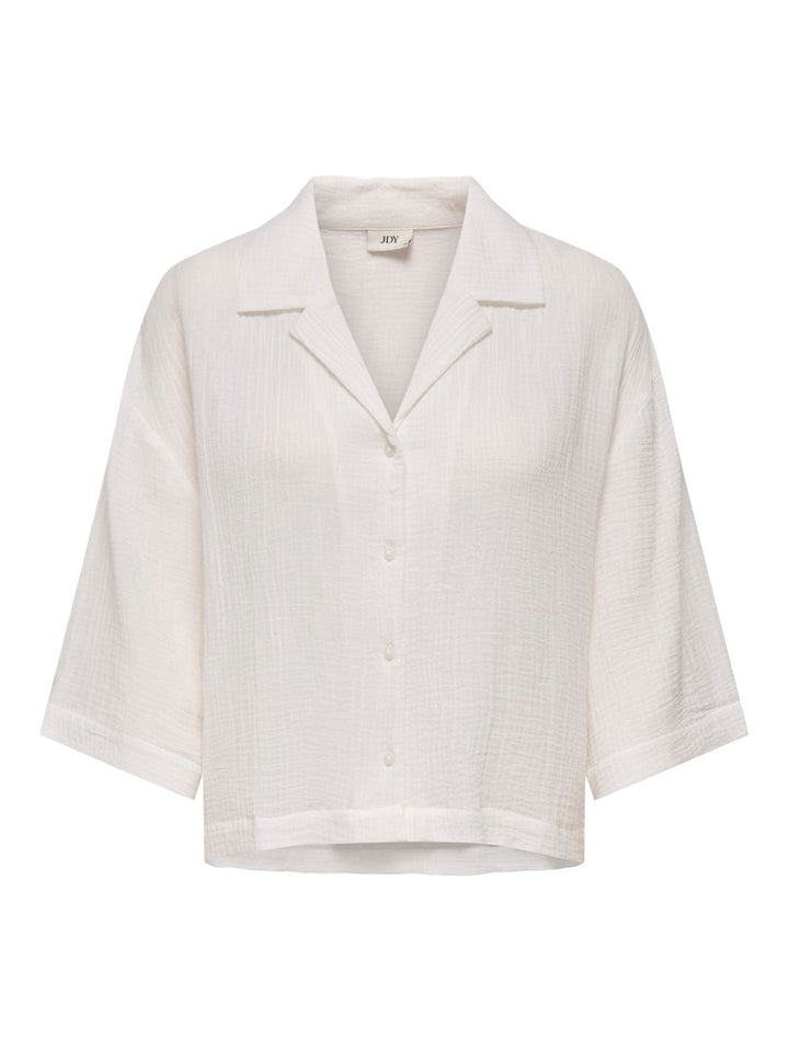 Jdyyuma 3/4 Loose Shirt Wvn - Off-white