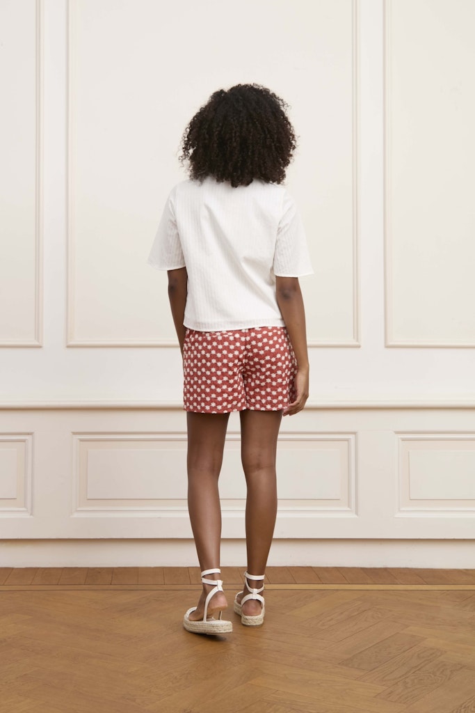 Blouse Kalea - Ecru Dessin