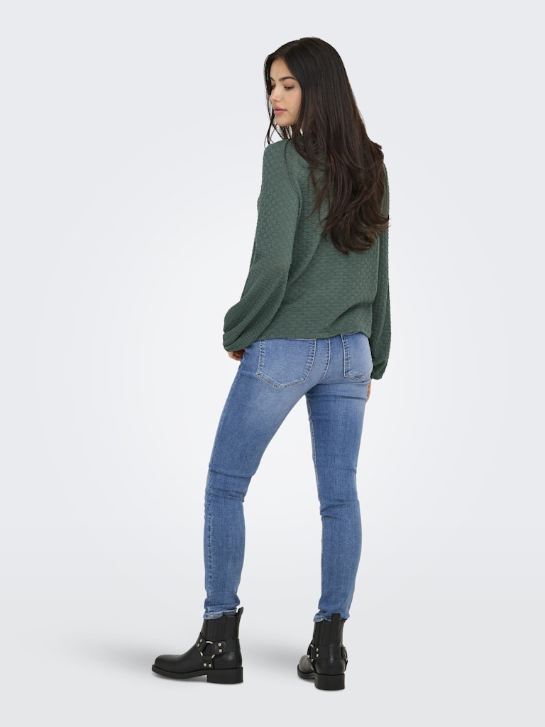 Onlbelle Life L/s Top Jrs - Olijf