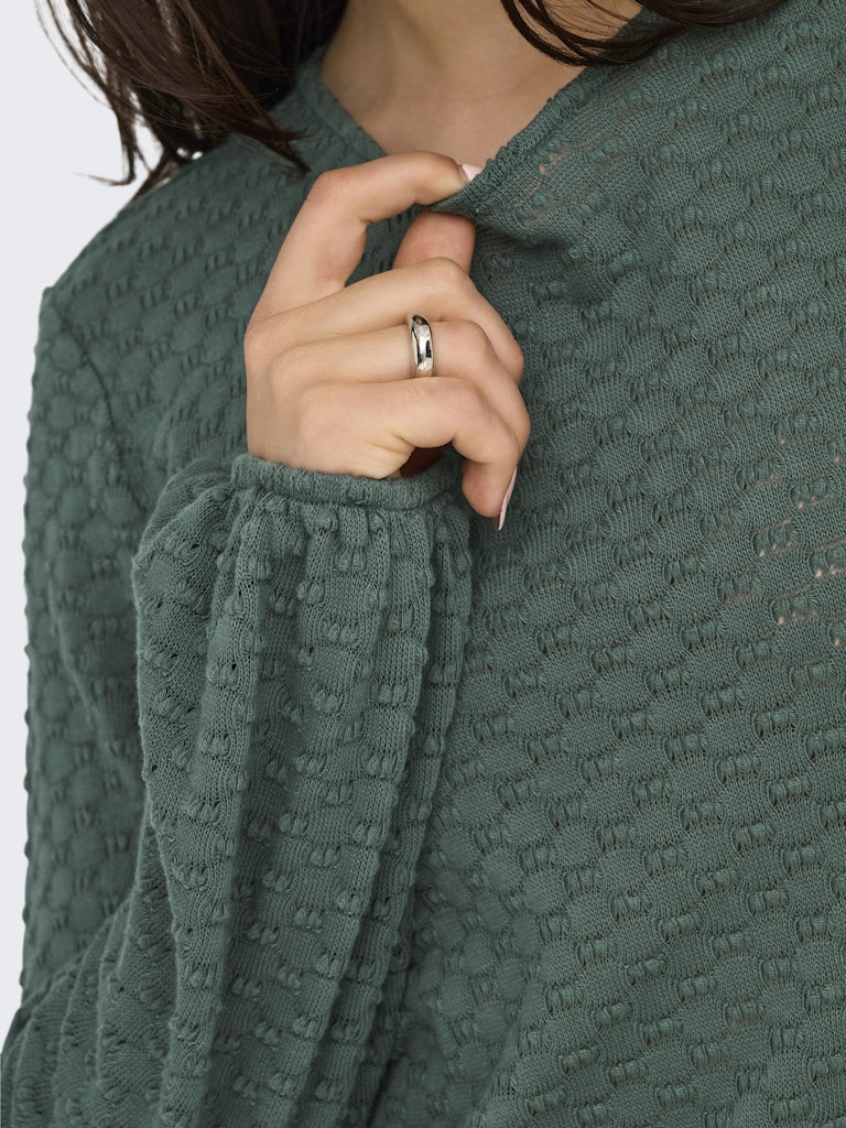 Onlbelle Life L/s Top Jrs - Olijf