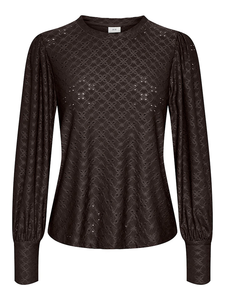Jdycathinka L/s Bellsleeve Top Jrs Noos - Bruin