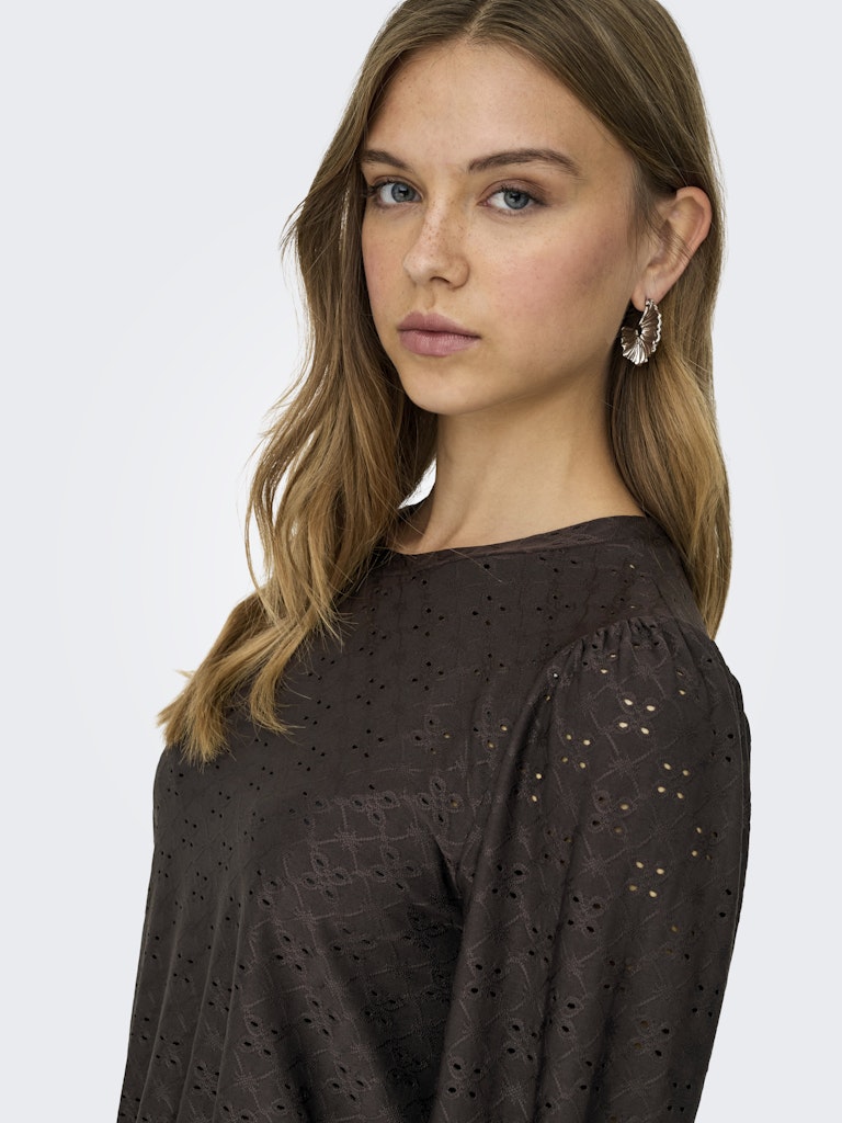 Jdycathinka L/s Bellsleeve Top Jrs Noos - Bruin