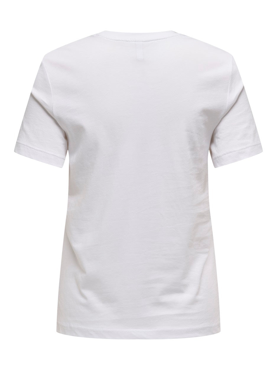 Onlemma Life Reg S/s Lady Top Jrs N - Wit