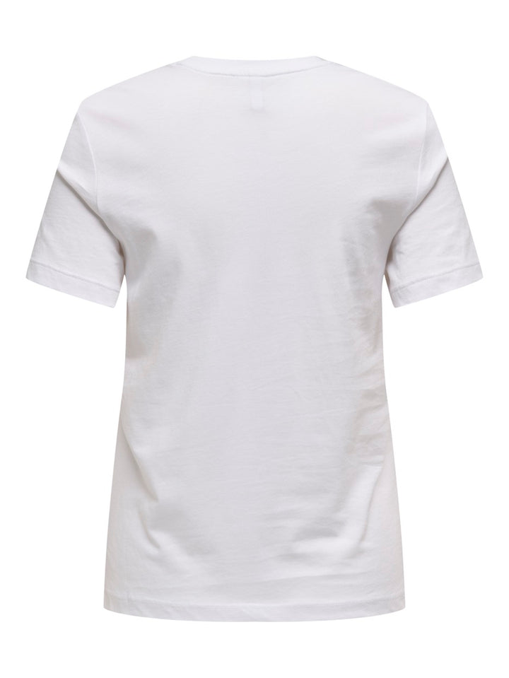 Onlemma Life Reg S/s Lady Top Jrs N - Wit