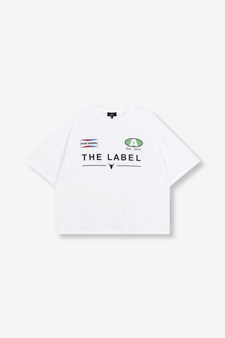 Racer T-shirt - Off-white