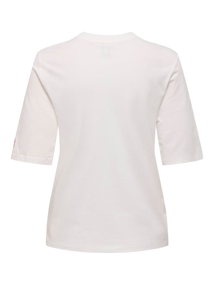 Onlphoebe S/s Fresh Top Box Jrs - Off-white