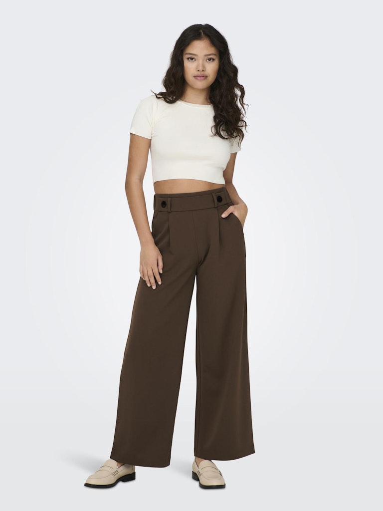 Jdycirkeline Ss Crop Top - Ecru