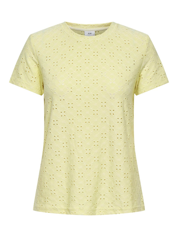 Jdycathinka S/s Tag Top Jrs Noos - Licht Geel