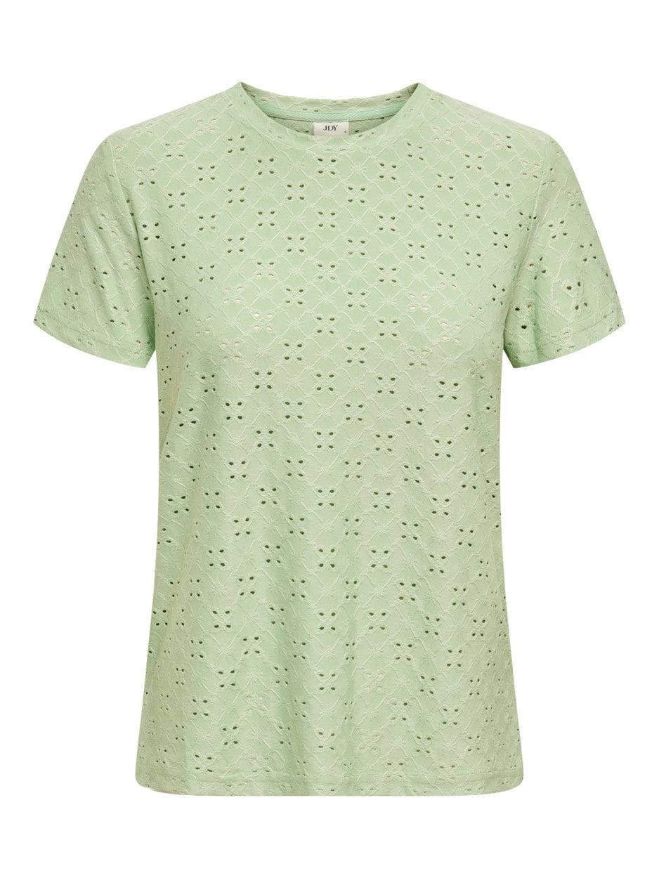 Jdycathinka S/s Tag Top Jrs Noos - Olijf