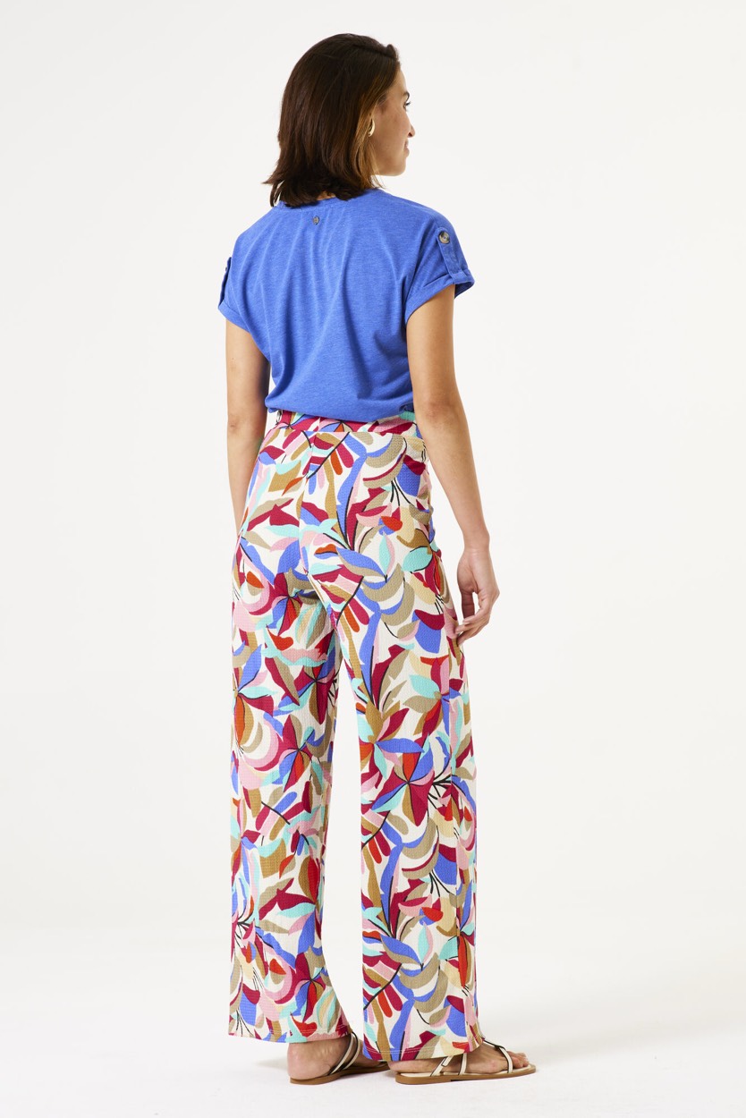 Garcia - Korte mouw T-shirts - 4339.34.0022 - Kobalt