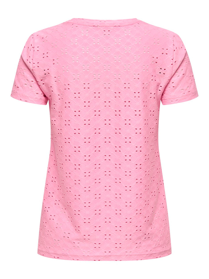 Jdycathinka S/s Tag Top Jrs Noos - Roze