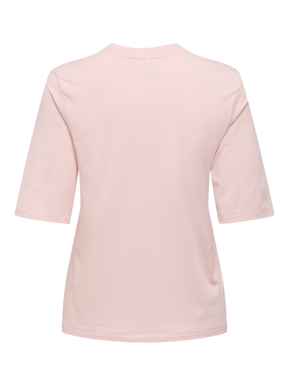 Onlphoebe S/s Fresh Top Box Jrs - Zalm/peach